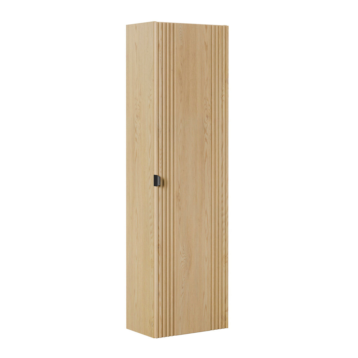 Ensemble meuble simple vasque 120cm et colonne Mila Bois - vue 7