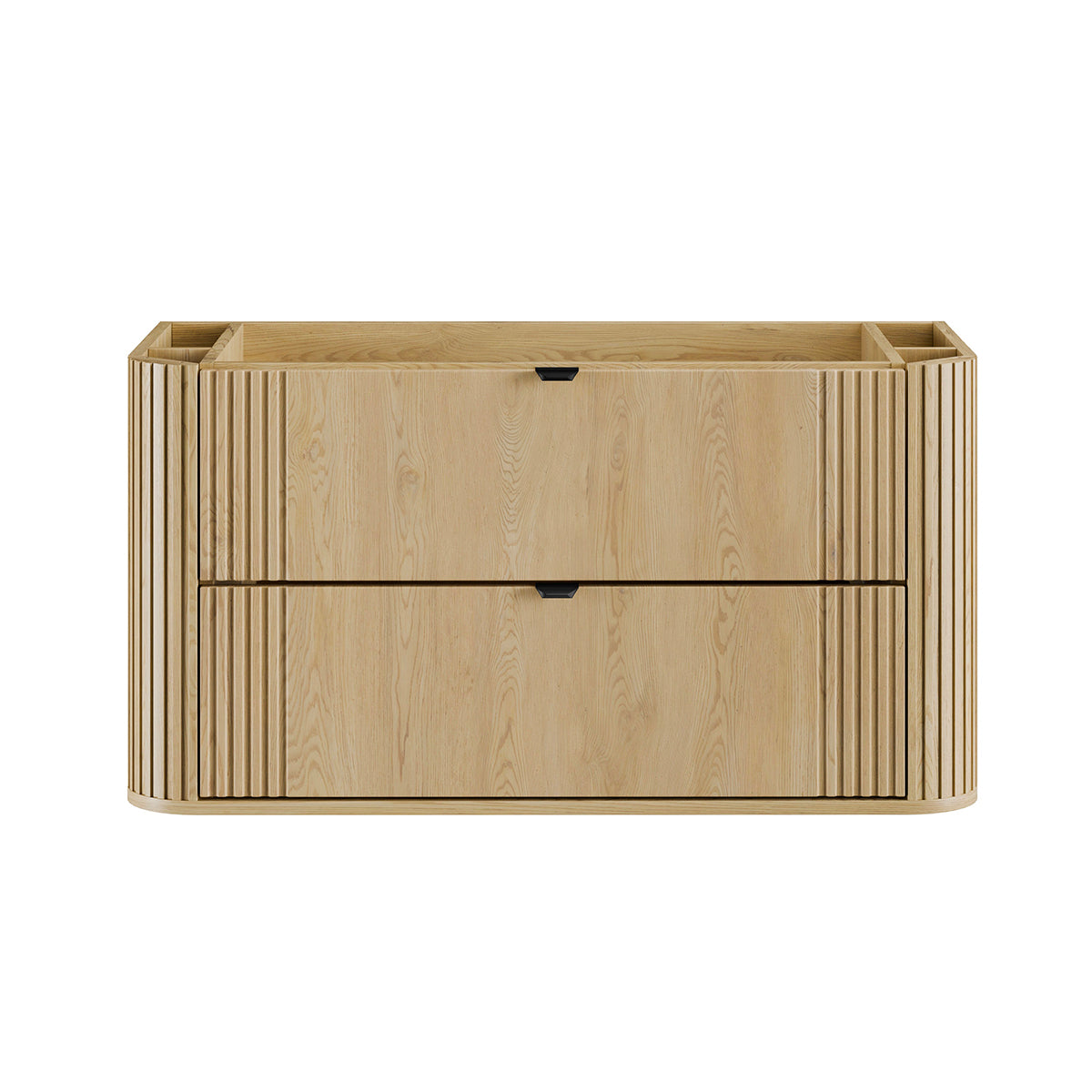 Meuble sous-vasque 100cm plan de toilette Mila Bois - vue 2