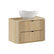 Meuble simple vasque 80cm Mila Bois