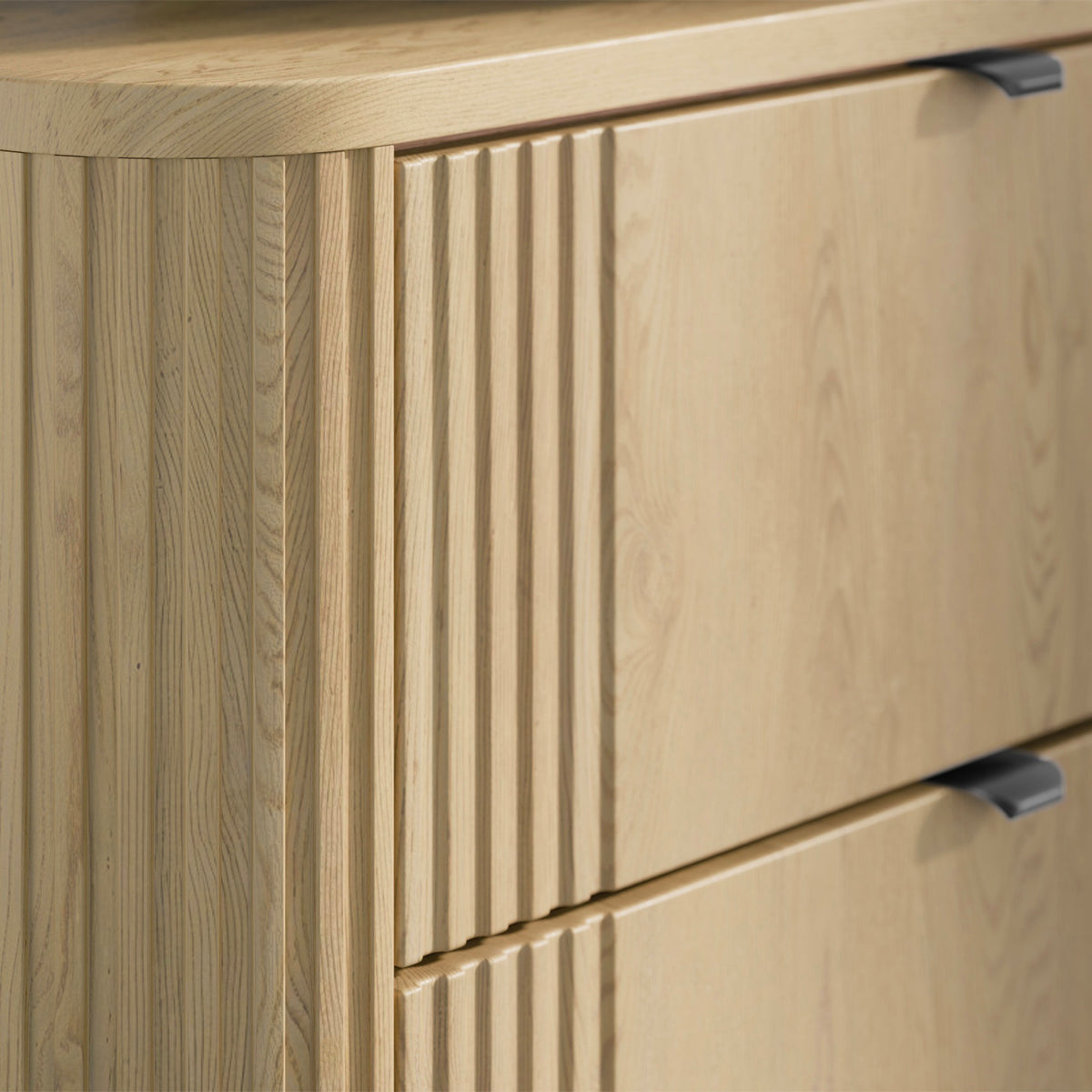 Ensemble meuble simple vasque 80cm et colonne Mila Bois - vue 10