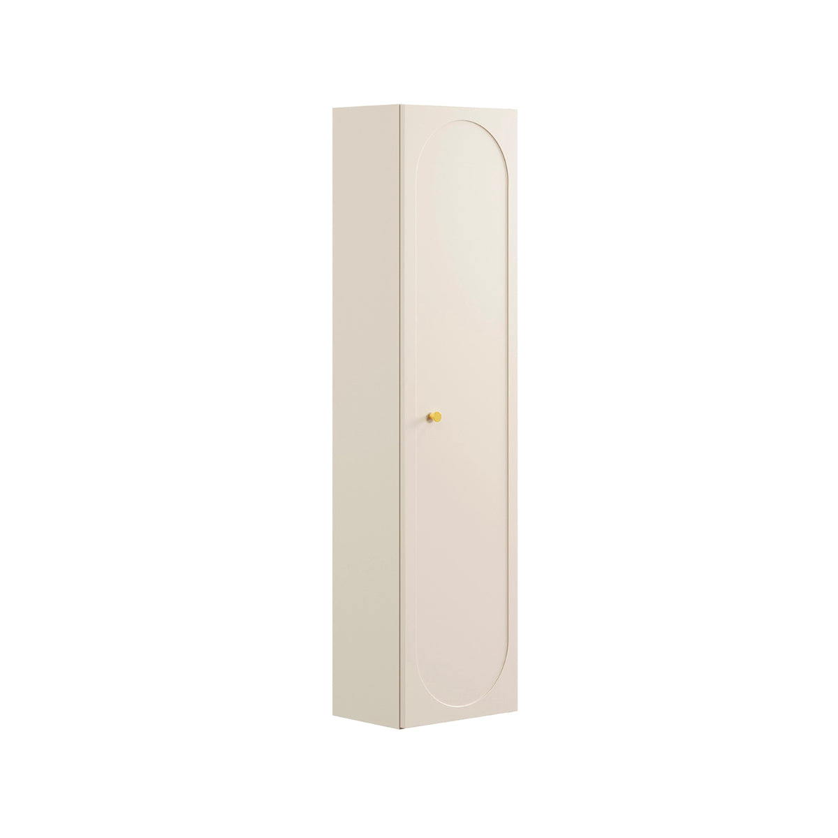 Ensemble meuble simple vasque 60cm et colonne Sanae Beige sable - vue 5