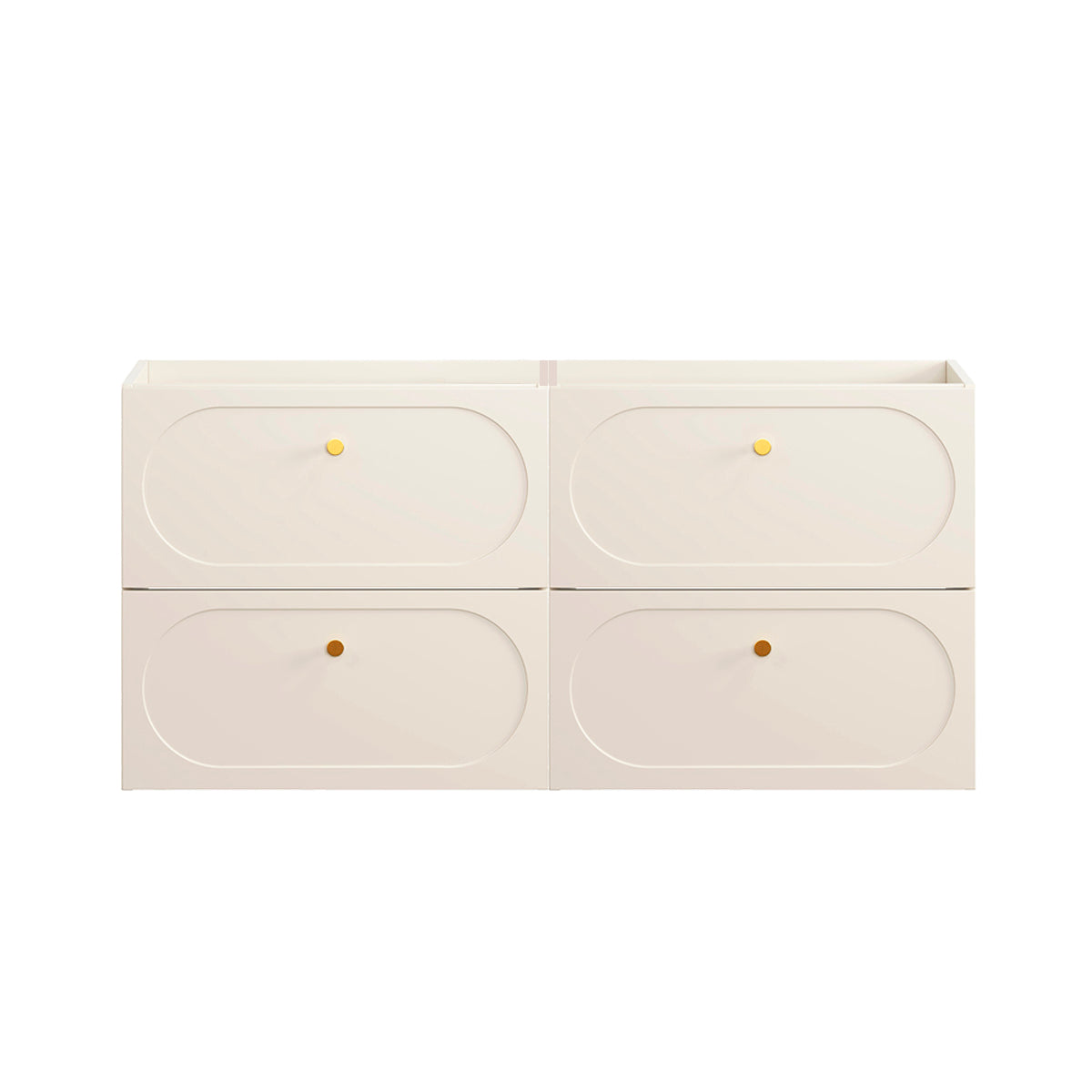 Meuble sous-vasque 120cm Sanae Beige sable - vue 2