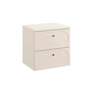 Meuble sous-vasque 60cm plan de toilette Sanae Beige sable