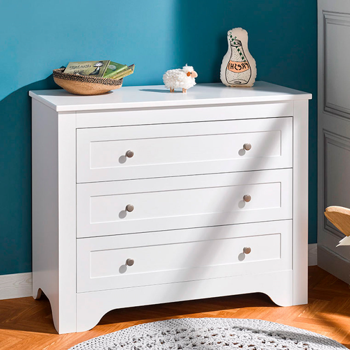 Commode à langer Bébé Provence Occitane Blanc