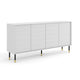 Buffet 4 portes Rani Blanc
