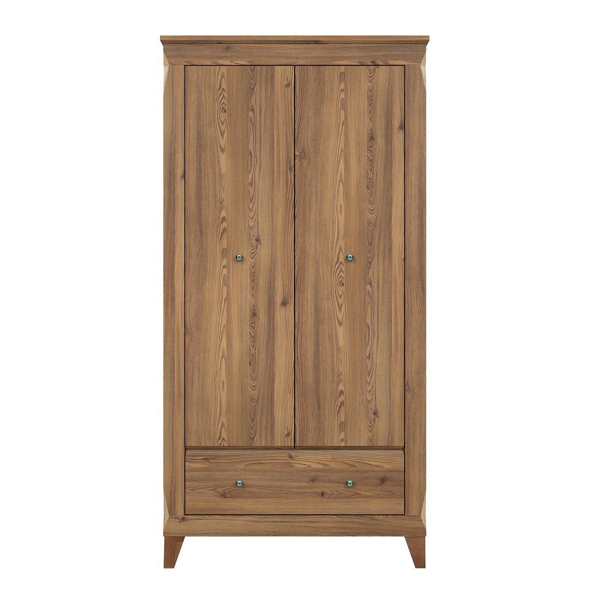 Armoire 2 portes 1 tiroir Raya Bois - vue 3