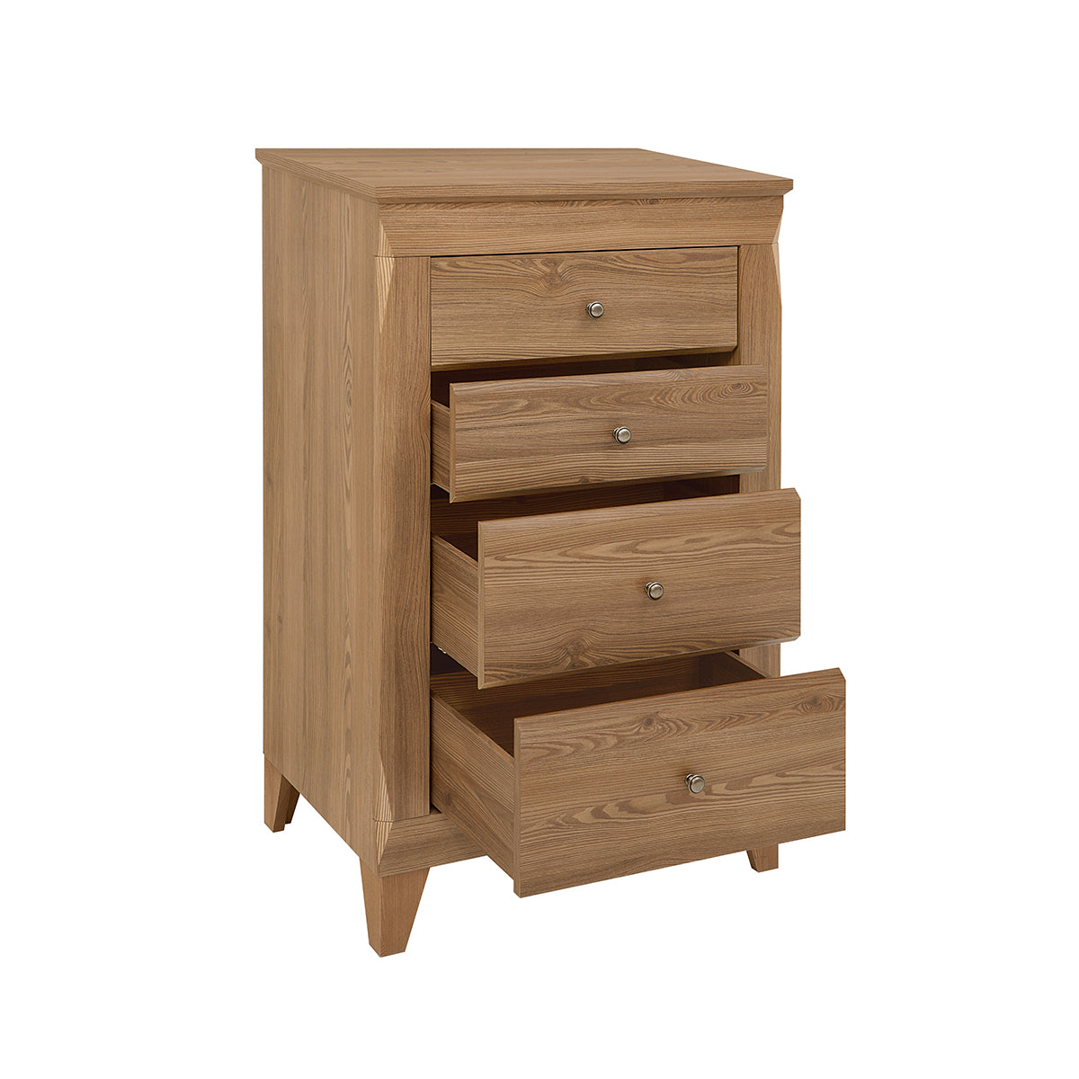 Chiffonnier 4 tiroirs Raya Bois - vue 2