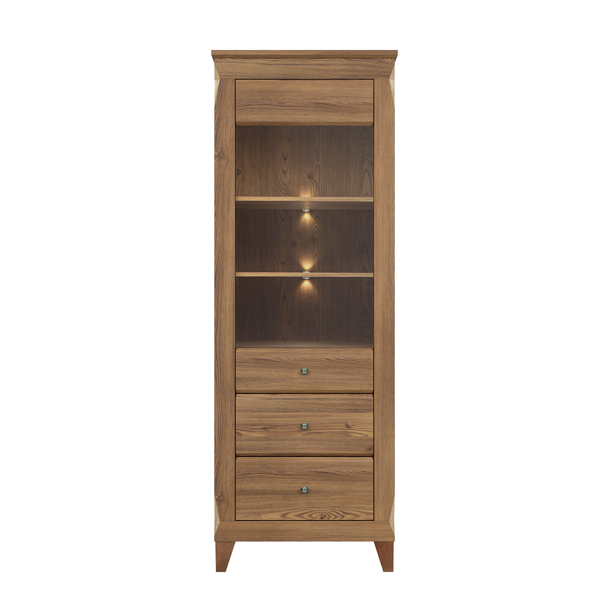Vitrine 1 porte Raya Bois - vue 3