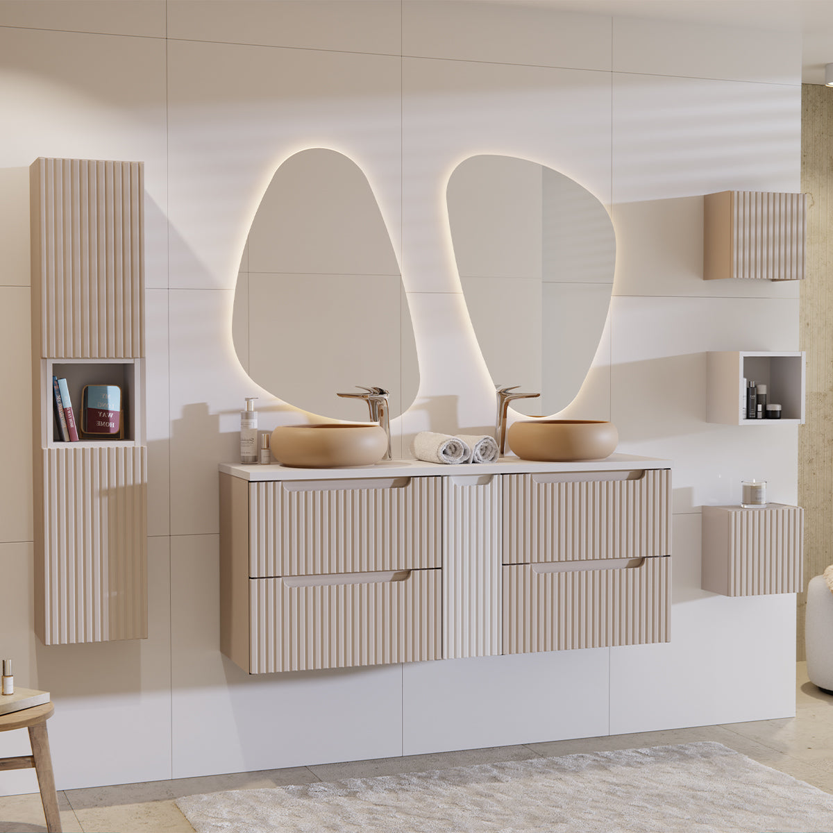Niche murale Riva Blanc - vue 3