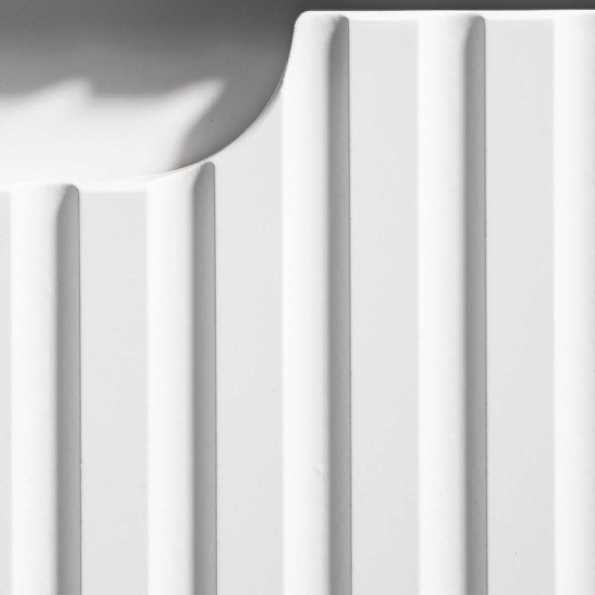 Ensemble meuble simple vasque encastrée 60cm 2 tiroirs et colonne Riva Blanc et Bois - vue 9
