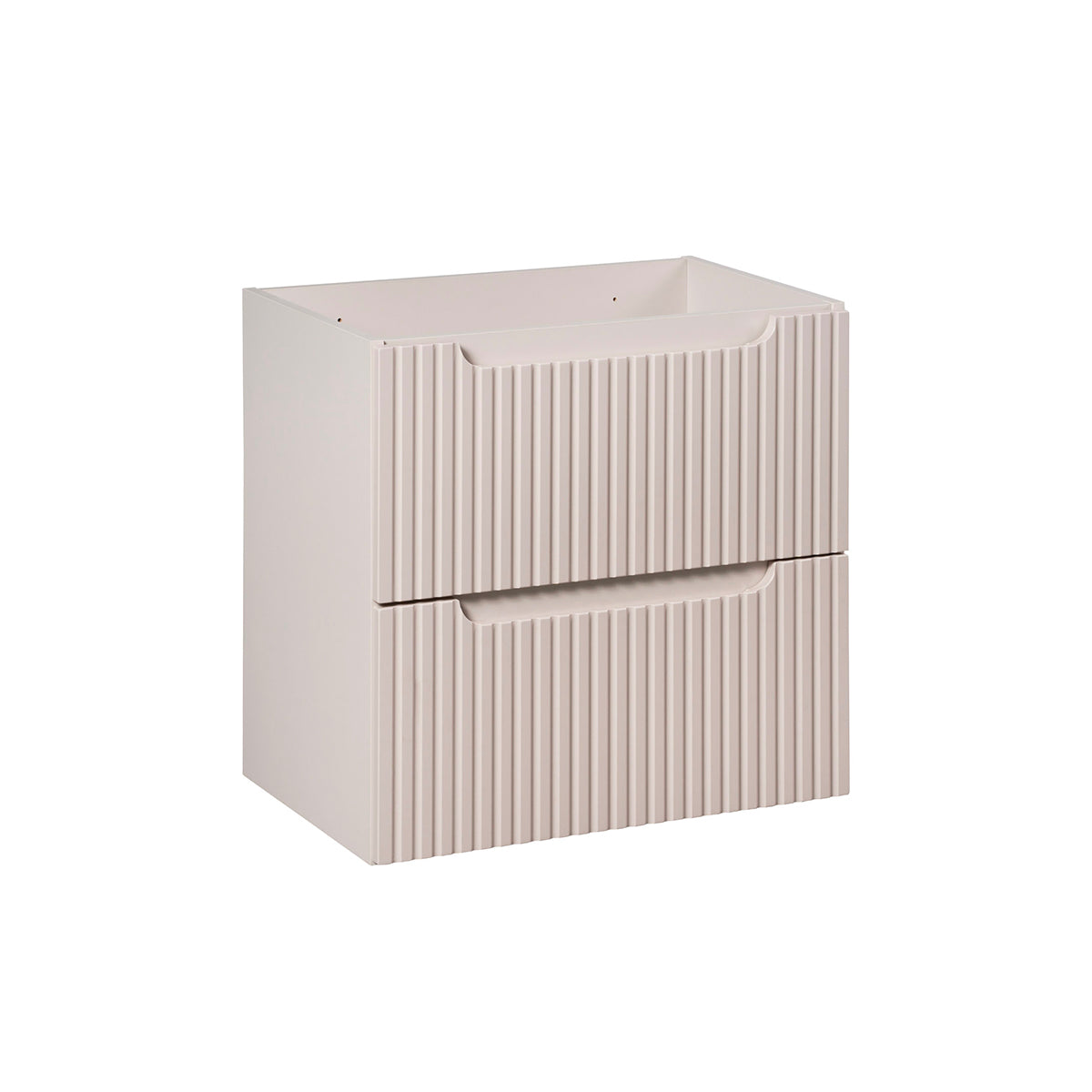 Meuble sous-vasque 60cm 2 tiroirs Riva Cachemire