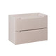 Meuble sous-vasque 80cm 2 tiroirs Riva Cachemire