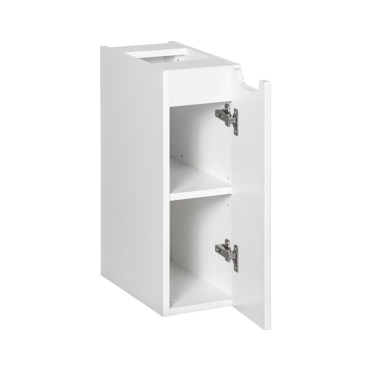 Ensemble meuble double vasque 140cm 4 tiroirs et colonne Riva Cachemire et Blanc - vue 7