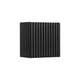 Armoire murale 1 porte Riva Noir