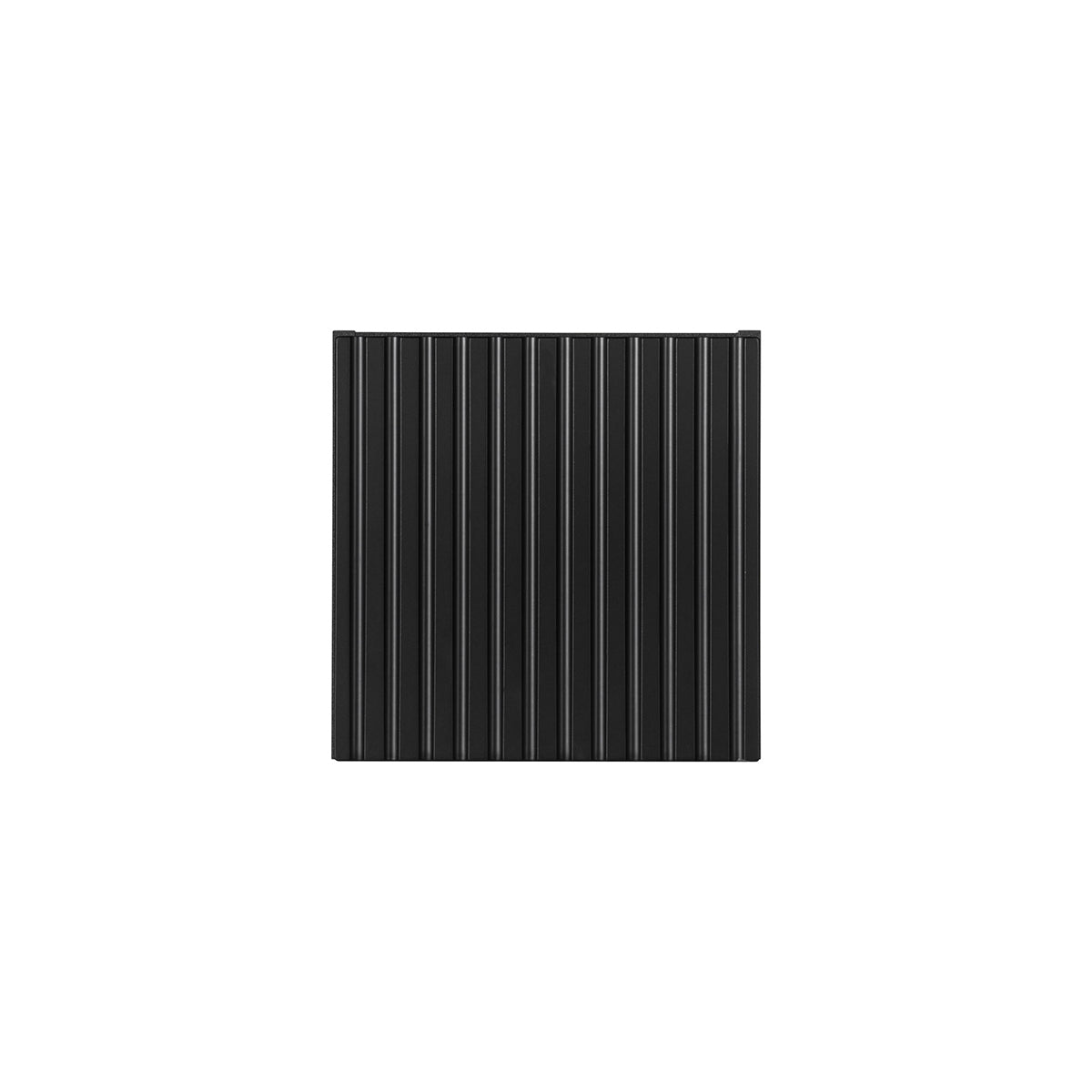 Armoire murale 1 porte Riva Noir - vue 2