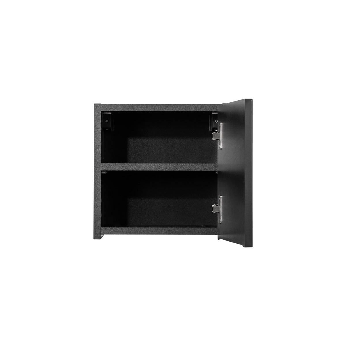 Armoire murale 1 porte Riva Noir - vue 3