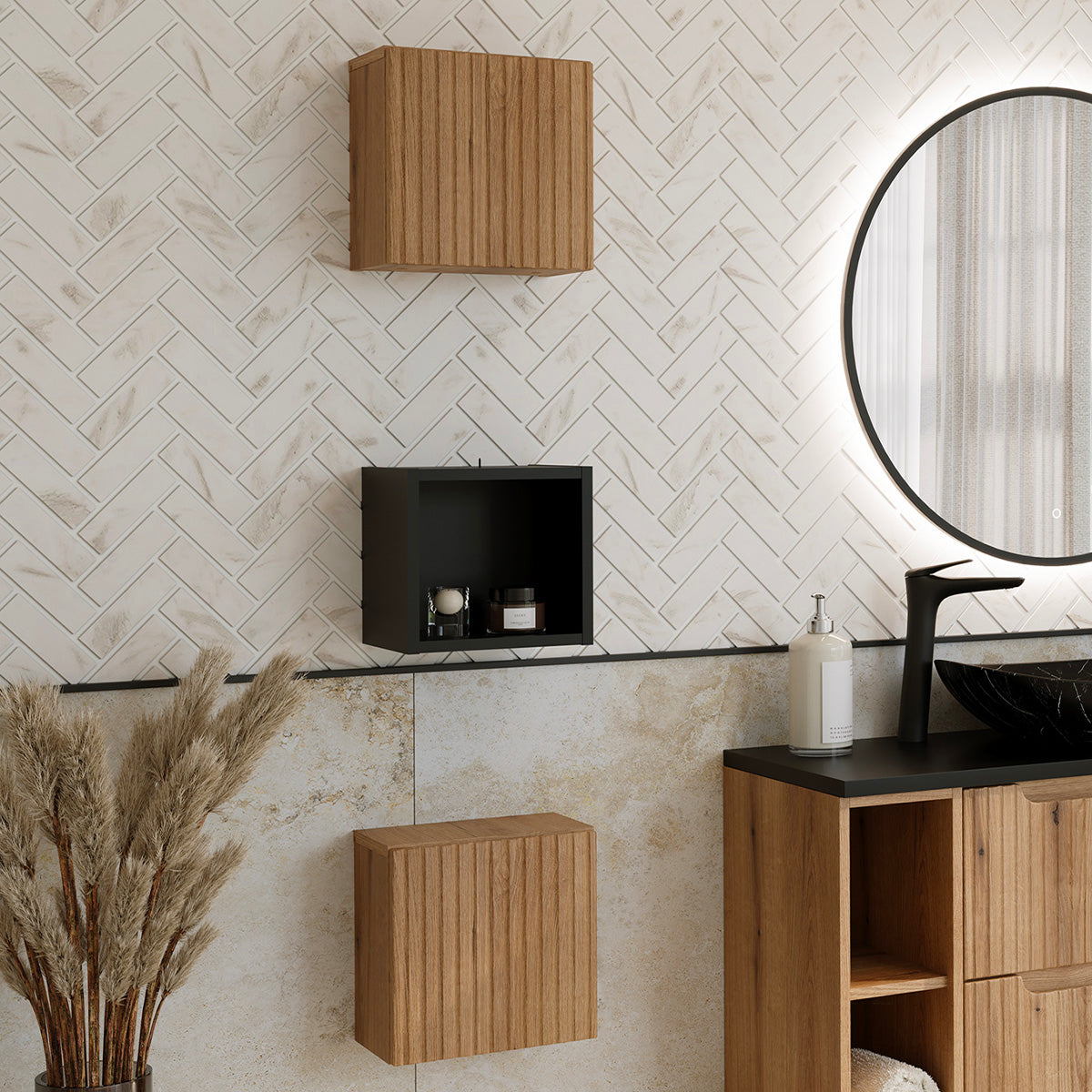 Niche murale Riva Noir - vue 4