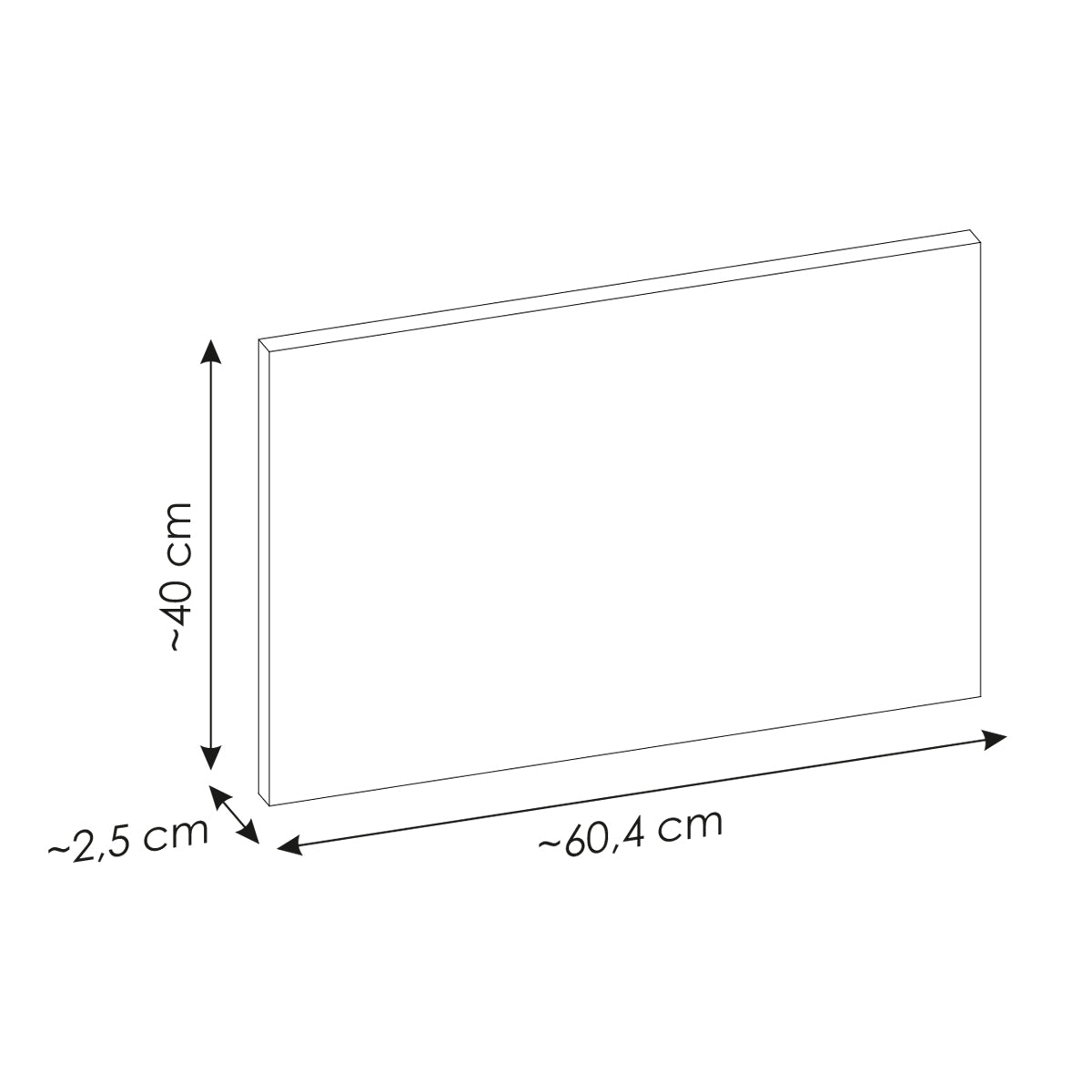 Meuble simple vasque 60cm 2 portes Riva Cachemire et Bois - vue 11