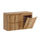 Meuble sous-vasque 100cm panier à linge Riva Bois