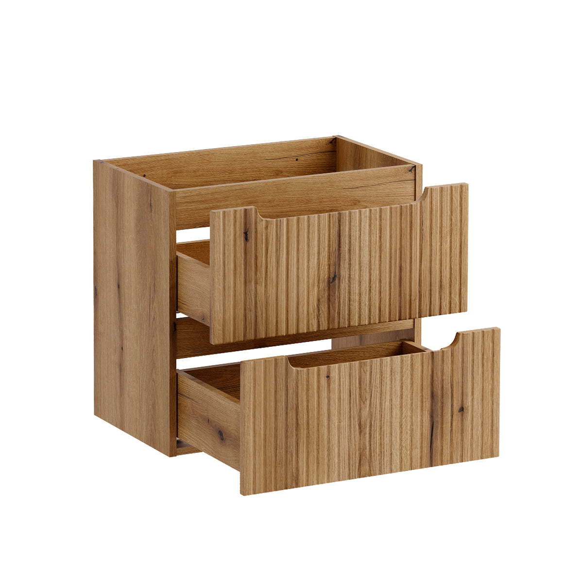 Meuble sous-vasque 60cm 2 tiroirs Riva Bois - vue 2