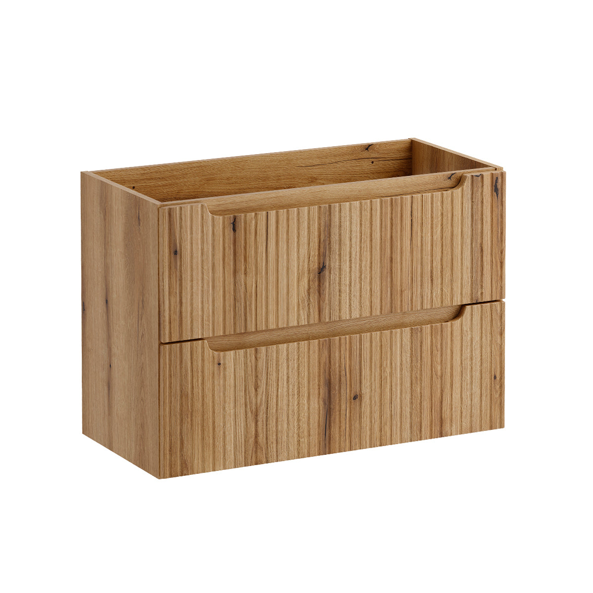 Meuble sous-vasque 80cm 2 tiroirs Riva Bois
