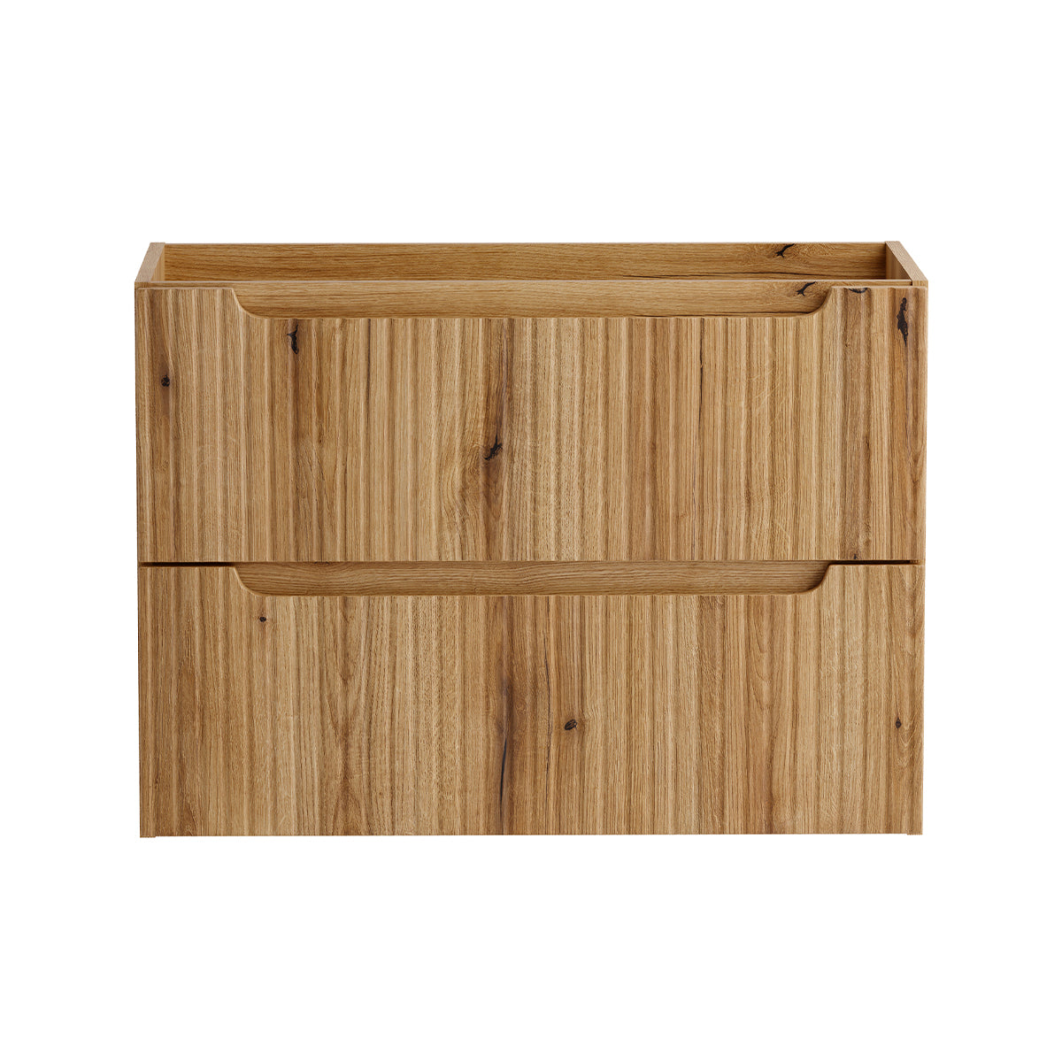 Meuble sous-vasque 80cm 2 tiroirs Riva Bois - vue 3