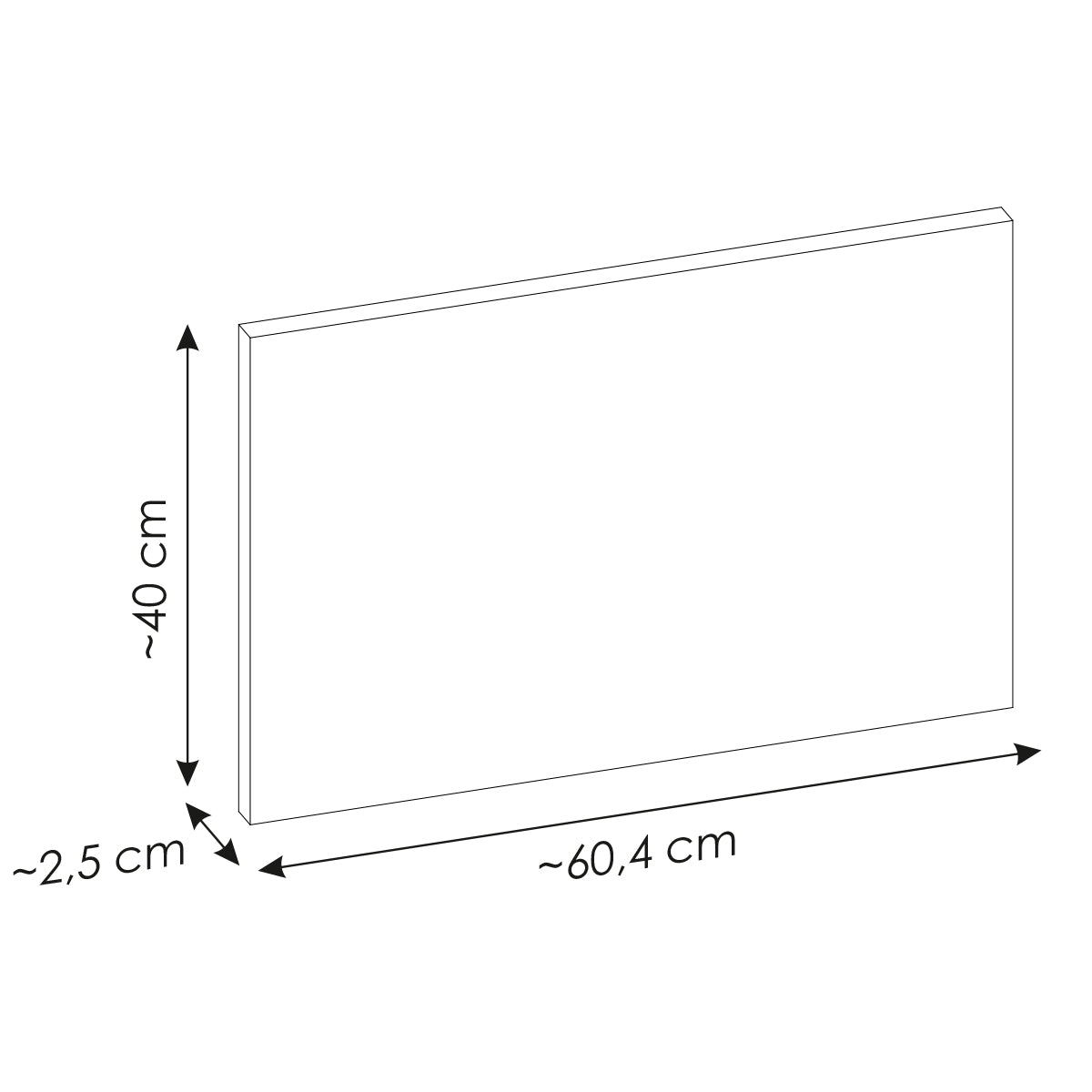 Meuble simple vasque 60cm 2 tiroirs Riva Bois - vue 8