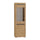 Vitrine 2 portes LED inclus Kasla Bois et Anthracite