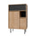 Buffet haut 3 portes Astra Bois et Noir