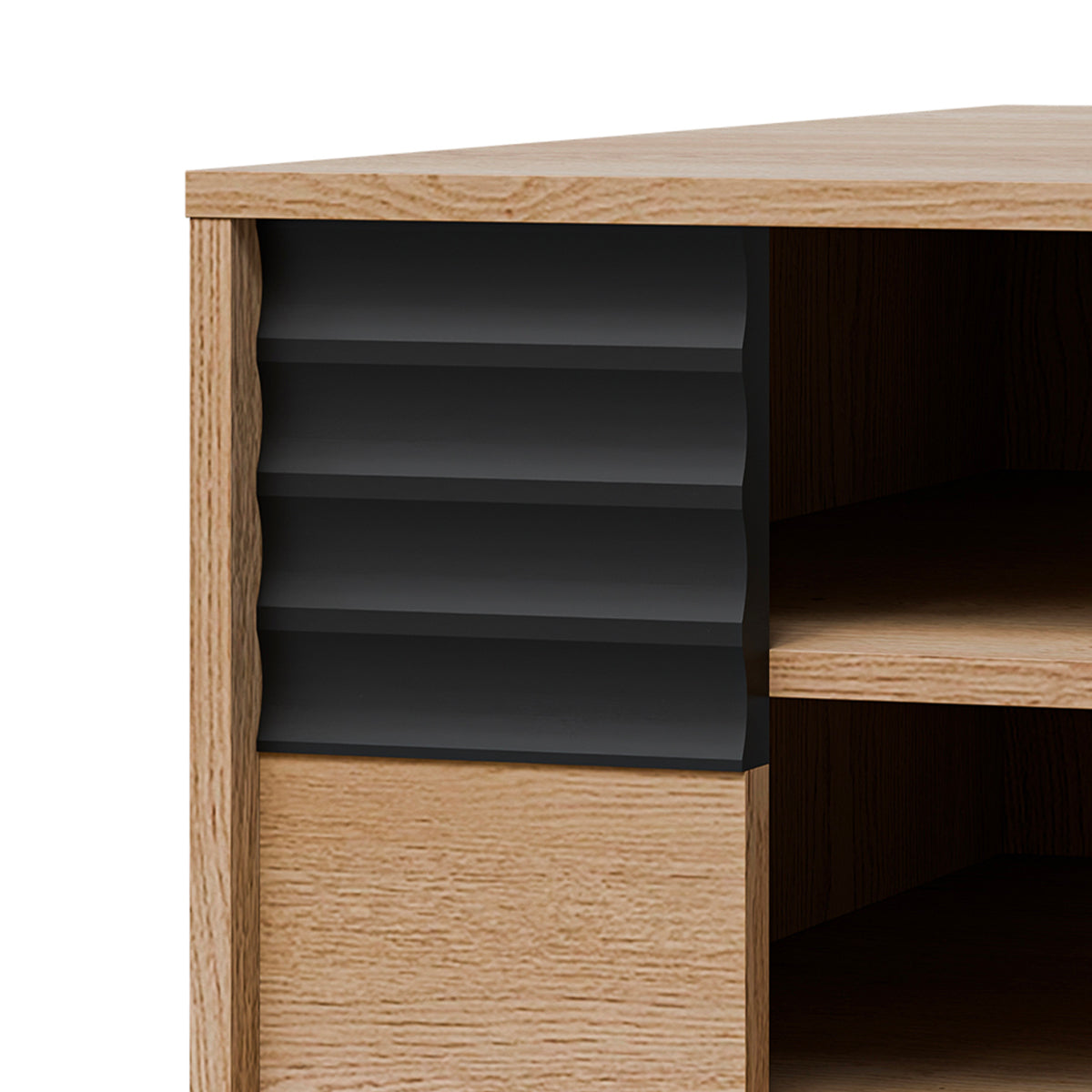 Table basse Astra Bois et Noir - vue 2