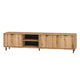 Meuble TV 3 portes 200 cm Soly Bois