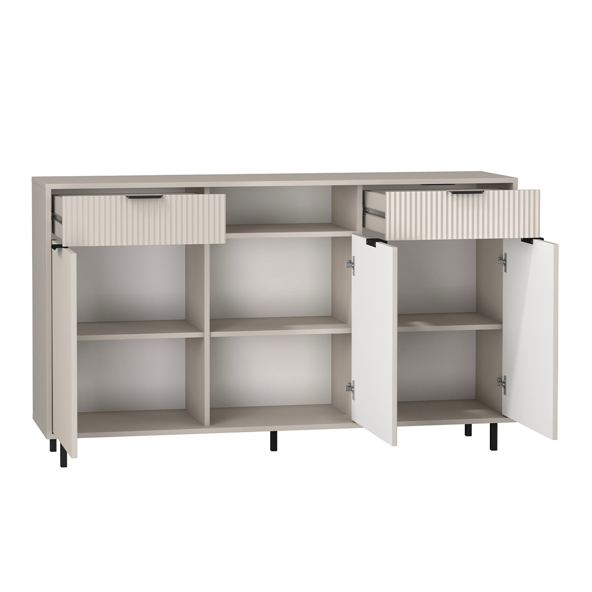 Buffet 3 portes 2 tiroirs Soly Cachemire - vue 2