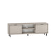 Meuble TV 2 portes 160 cm Soly Cachemire