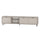 Meuble TV 3 portes 200 cm Soly Cachemire