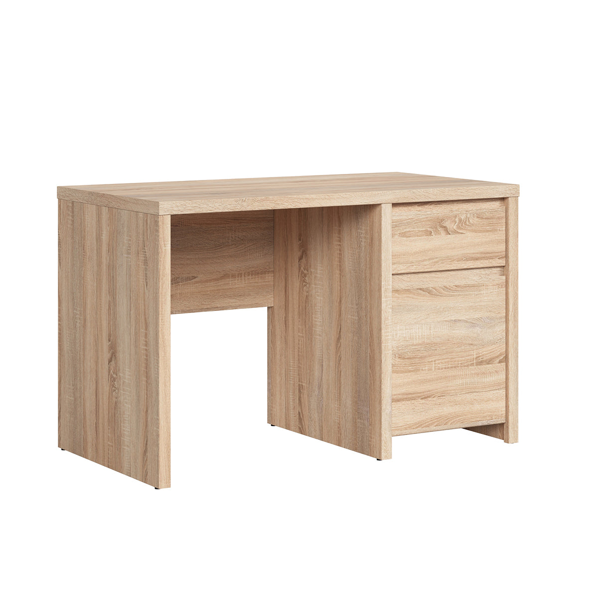 Bureau 1 porte 1 tiroir Soren Bois - vue 2