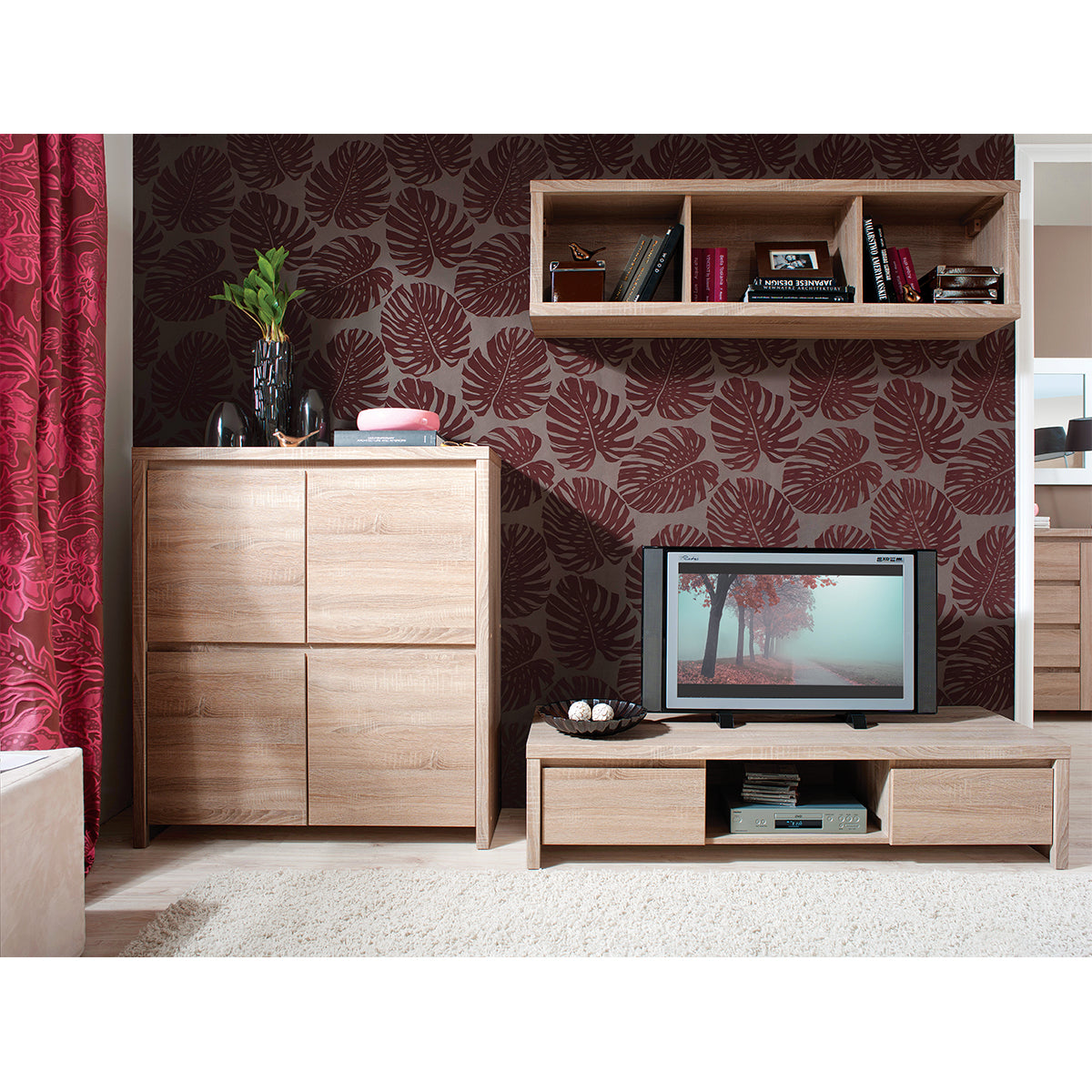 Buffet 4 portes Soren Bois - vue 5