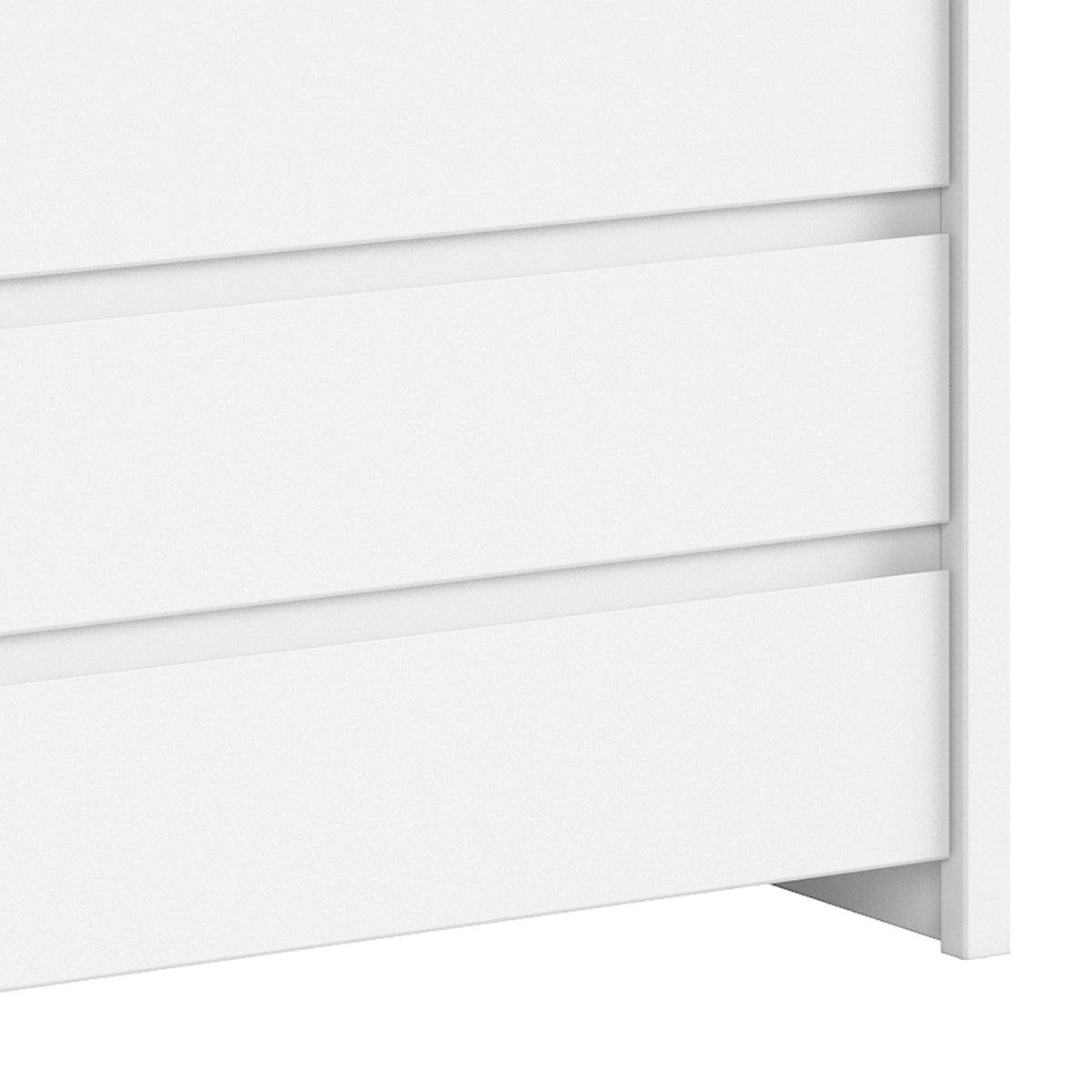 Commode 4 tiroirs Soren Blanc - vue 4