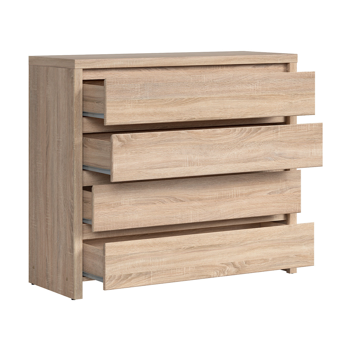 Commode 4 tiroirs Soren Bois - vue 3
