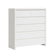 Commode 6 tiroirs Soren Blanc