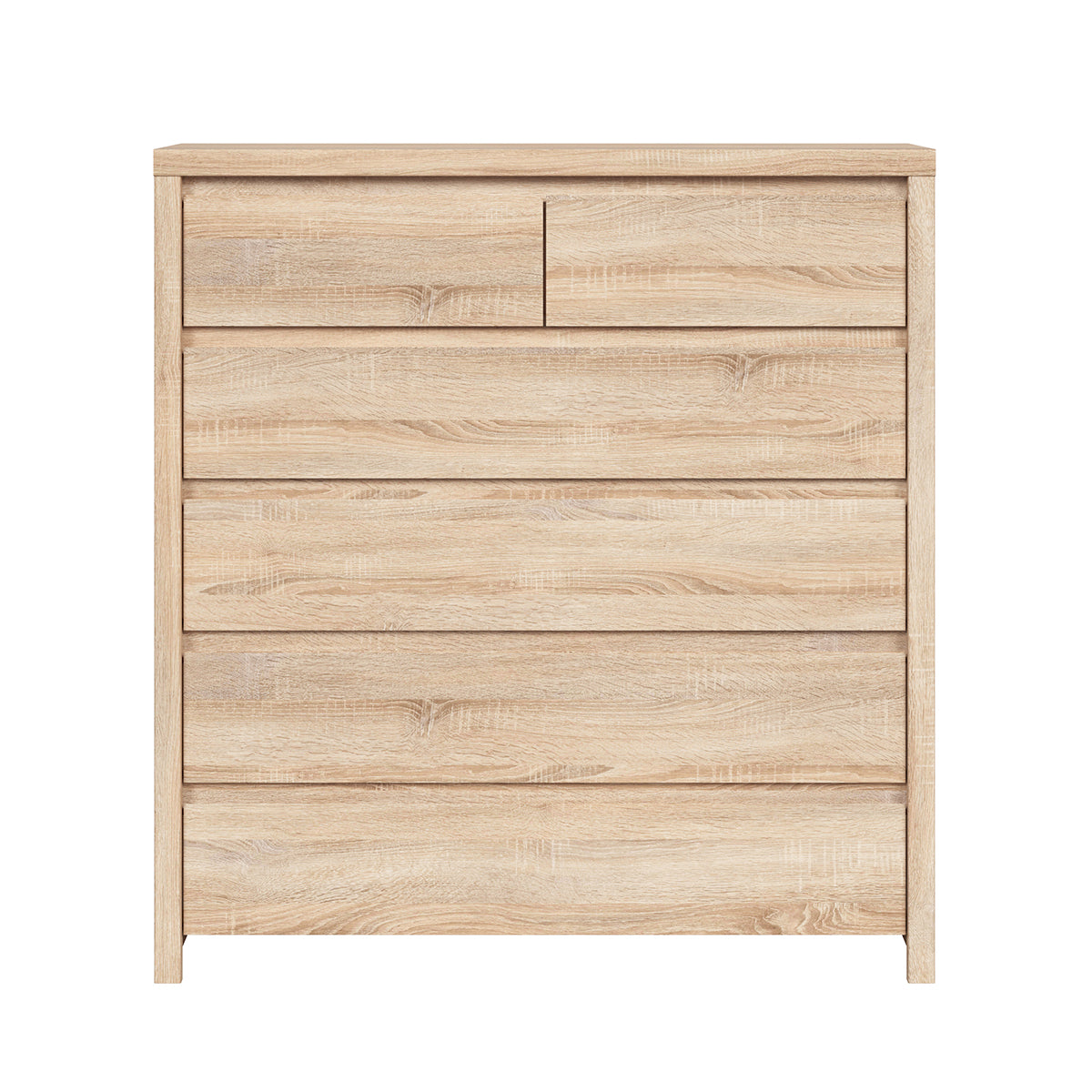 Commode 6 tiroirs Soren Bois - vue 2