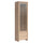 Vitrine 1 porte 2 tiroirs Soren Bois