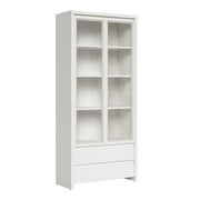Vaisselier 2 portes 2 tiroirs Soren Blanc