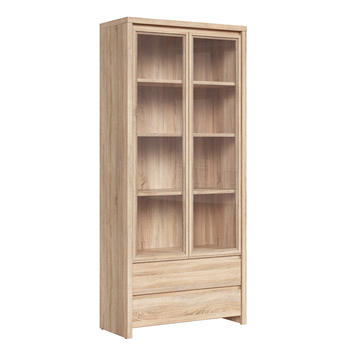 Vaisselier 2 portes 2 tiroirs Soren Bois