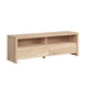 Meuble TV 2 tiroirs 2 niches 143 cm Soren Bois