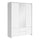 Armoire 3 portes Soren Blanc