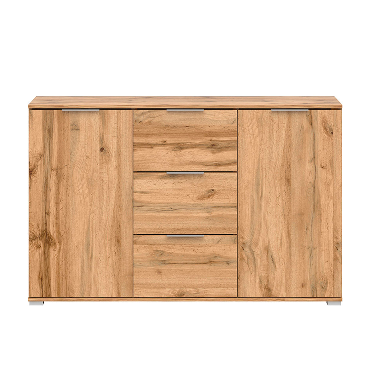 Buffet 2 portes 3 tiroirs Selma Bois - vue 3