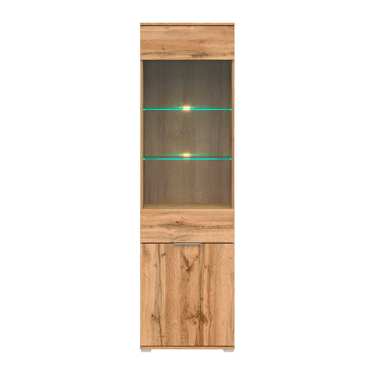 Vitrine 2 portes Selma Bois - vue 4
