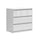 Commode 3 tiroirs Edwin Blanc