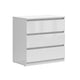 Commode 3 tiroirs Edwin Blanc