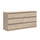 Commode 6 tiroirs Edwin Bois clair